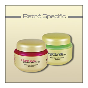 HARD.LOOK RETRO SPECIFIC Gel en afwerking haren