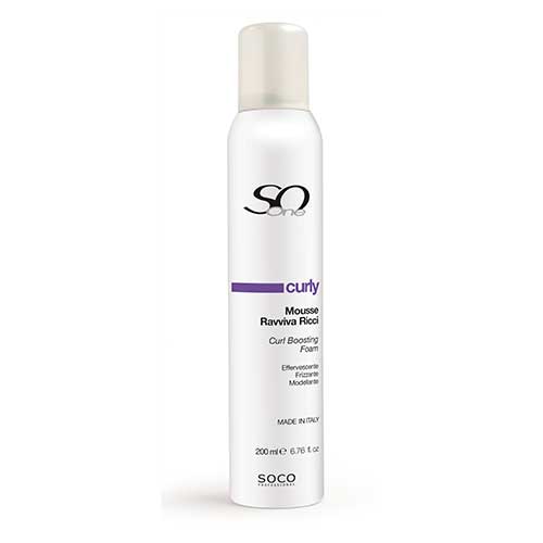 Mousse Curly Washing and Conditioning So One SOCO Gel e finish 